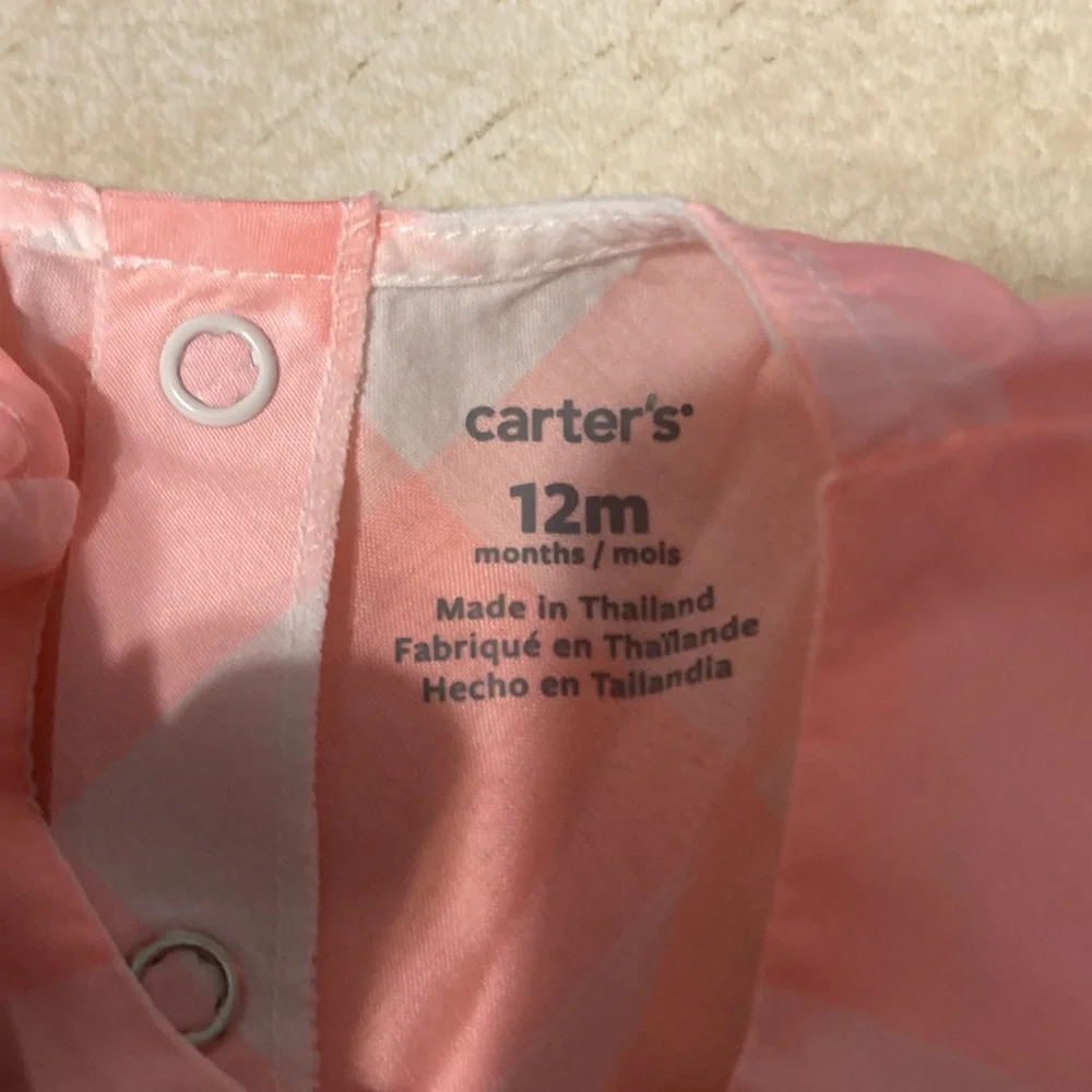 Carters girls 12 months outfit